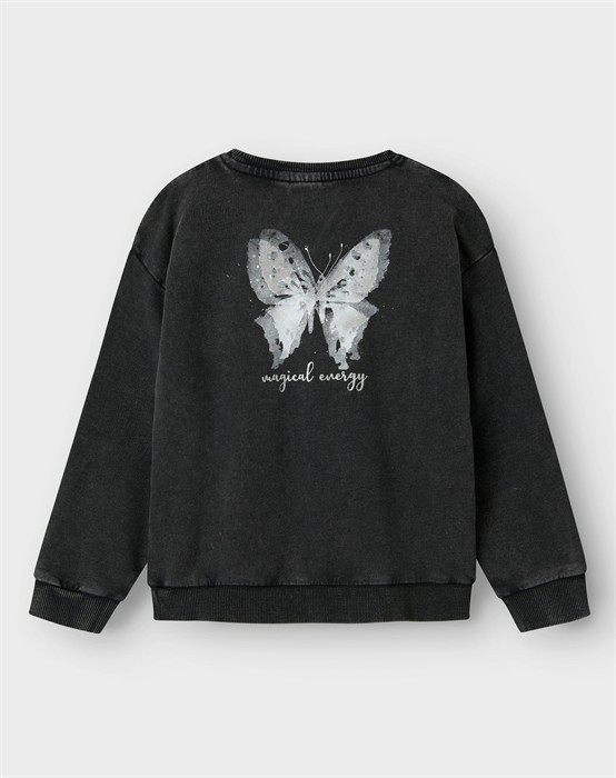 NKFLiva Box Sweatshirt - Black 